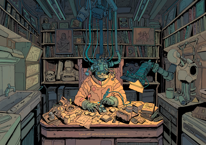 Illustration for article titled Awesome Dystopian Sci-Fi Art? Don't Mind If We Do.